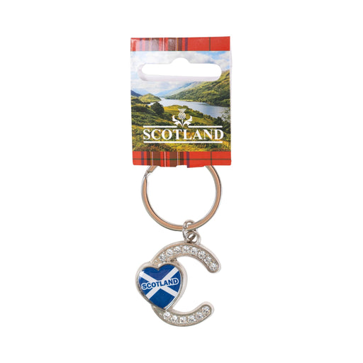 Sct Diamond Alpahbet Keyring - C - Heritage Of Scotland - NA