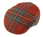 Shetland Wool Tartan Cap Stewart Royal - Heritage Of Scotland - STEWART ROYAL