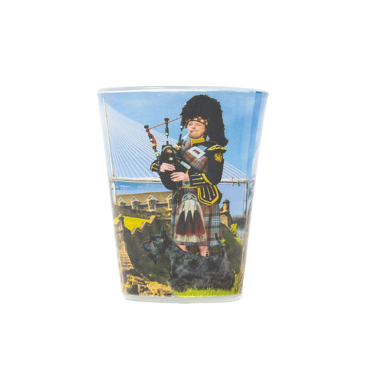 Shot Glass Edinburgh Multi - Heritage Of Scotland - NA