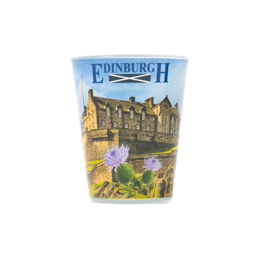 Shot Glass Edinburgh Multi - Heritage Of Scotland - NA