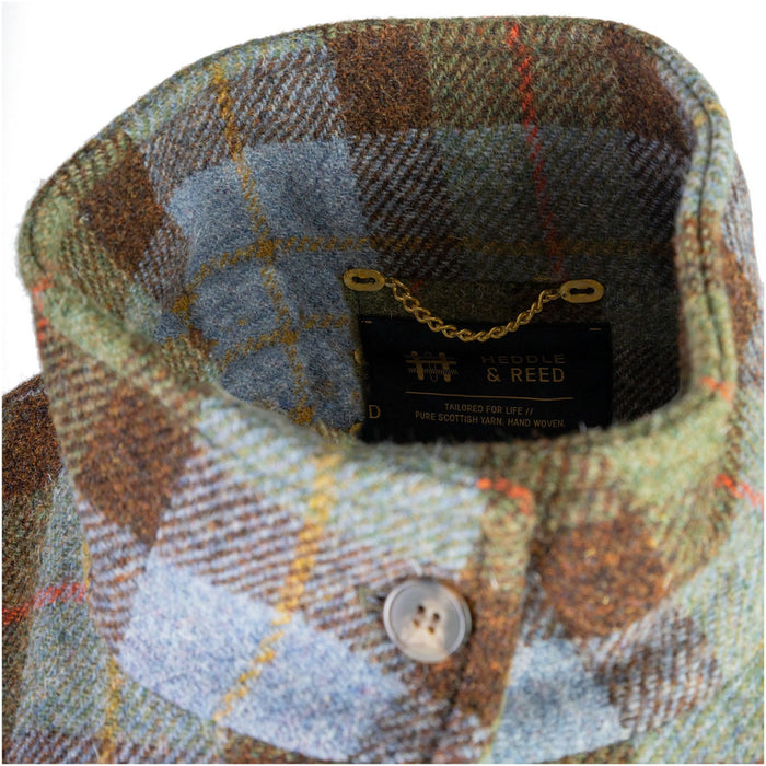 Sienna Cape Harris Tweed Lovat - Heritage Of Scotland - LOVAT