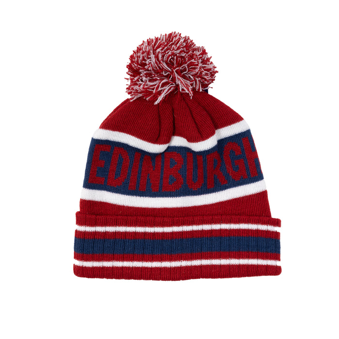 Ski Hat Red/Blue Edinburgh - Heritage Of Scotland - NA