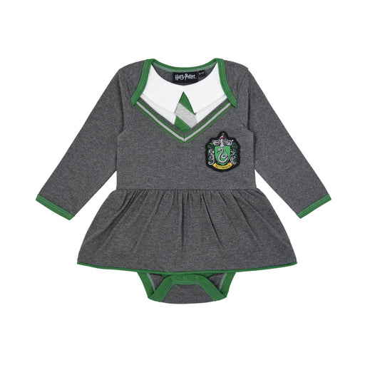 Slytherin Uniform Baby Grow With Skirt - Heritage Of Scotland - ANDRA MARL