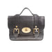 Small Satchel Black - Heritage Of Scotland - BLACK