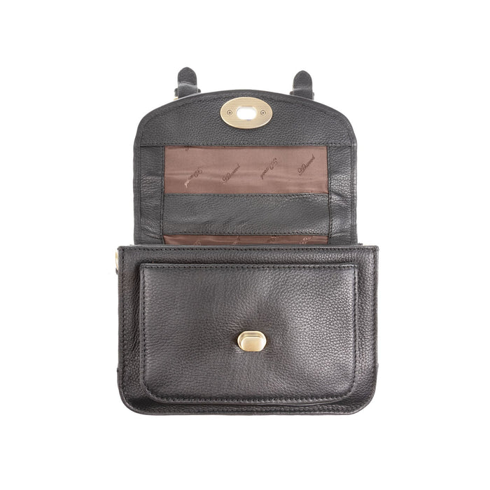 Small Satchel Black - Heritage Of Scotland - BLACK