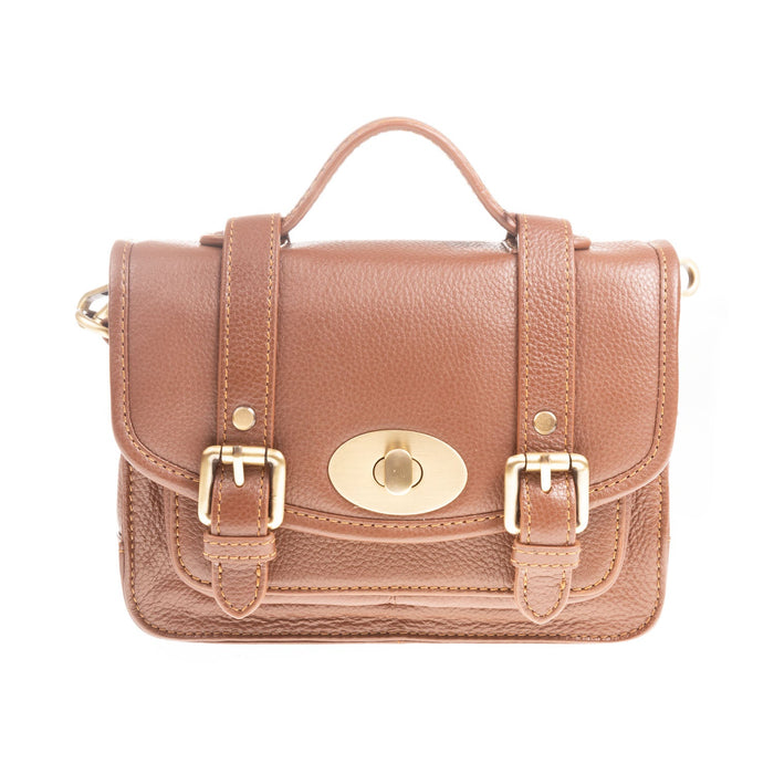 Small Satchel Tan - Heritage Of Scotland - TAN