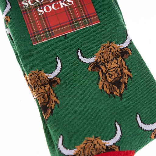 Socks - Highland Cow - Heritage Of Scotland - NA