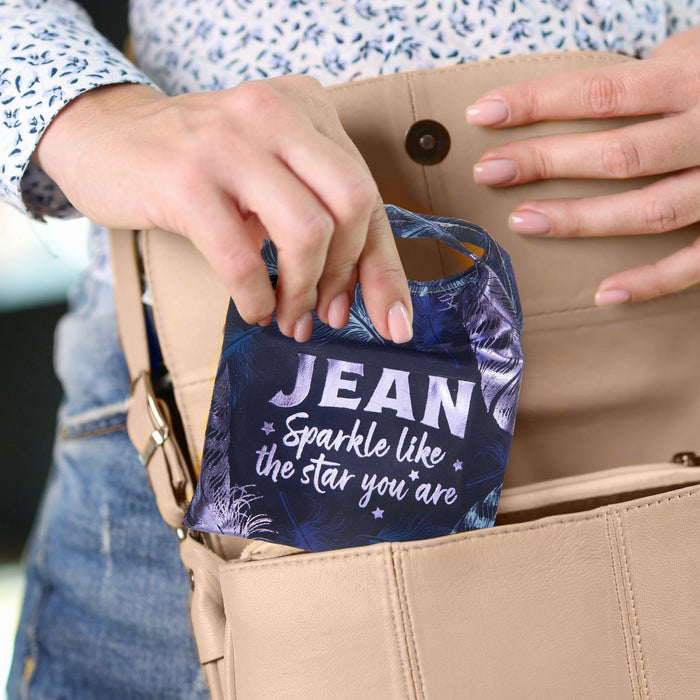 Sparkle Shopper Bag Jean - Heritage Of Scotland - JEAN