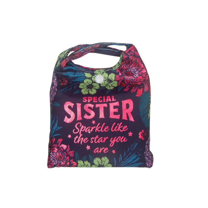 Sparkle Shopper Bag Sister - Heritage Of Scotland - SISTER