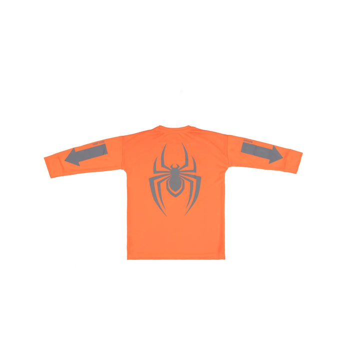 Spider - Man Long Sleeve Dri - Fit Tee - Heritage Of Scotland - NEON