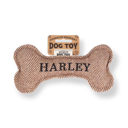 Squeaky Bone Dog Toy Harley - Heritage Of Scotland - HARLEY