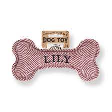 Squeaky Bone Dog Toy Lily - Heritage Of Scotland - LILY