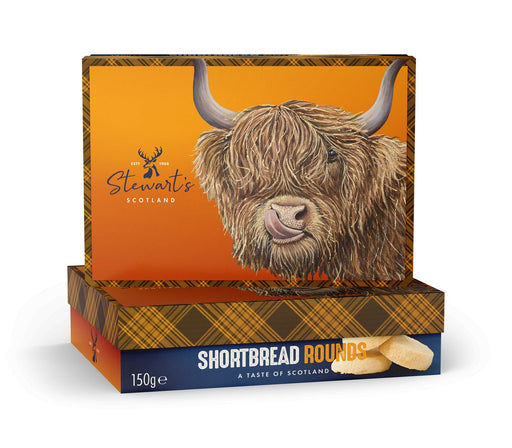 Stewarts Caitlyn H/Cow Shortbread Giftbx - Heritage Of Scotland - NA