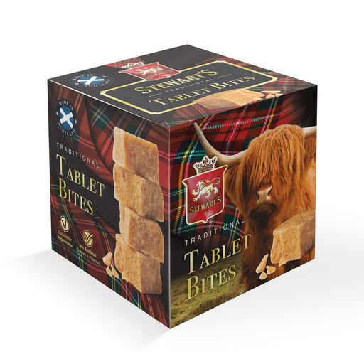 Stewart's Tartan Tablet Cube Box - Heritage Of Scotland - NA