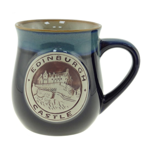 Stoneware Mug with Loch Ness Monster – Novelty Scottish Mug - Heritage Of Scotland - Blue