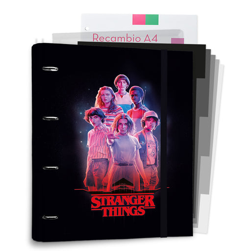 Stranger Things Premium 4-Ring Binder - Heritage Of Scotland - N/A