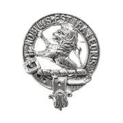 Stuart of Bute Clan Badge, Kilt Pin, Lapel Pin, Cufflinks, Keyring/Key Fob & Gift Set — Fine Pewter by Art Pewter — Made in Scotland (Shiny Finish) - Heritage Of Scotland - Badge