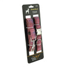 Stylish & Durable Luxury Harris Tweed Dog Collar & Lead Set in Pink Check (COL103) - Heritage Of Scotland - Large