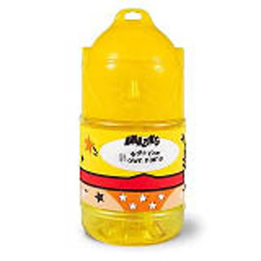 Super Bottles Children's Drinks Bottle Blank Female Superhero (Yellow) - Heritage Of Scotland - BLANK FEMALE SUPERHERO (YELLOW)