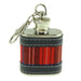 Tartan 1Oz Hip Flask Keyring - Heritage Of Scotland - STEWART ROYAL