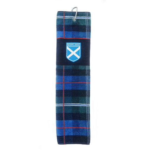 Tartan Golf Towel St Andrews - Heritage Of Scotland - NA