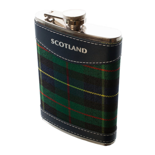Tartan Hip Flask - Scotland Black Watch - Heritage Of Scotland - BLACK WATCH