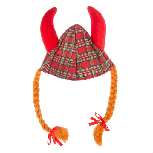 Tartan Jessie Red Viking Hat Na - Heritage Of Scotland - NA