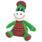 Tartan Nessie Plush – 20cm Soft Toy with Tartan Tummy, Feet & Tammy Hat - Heritage Of Scotland - 20cm
