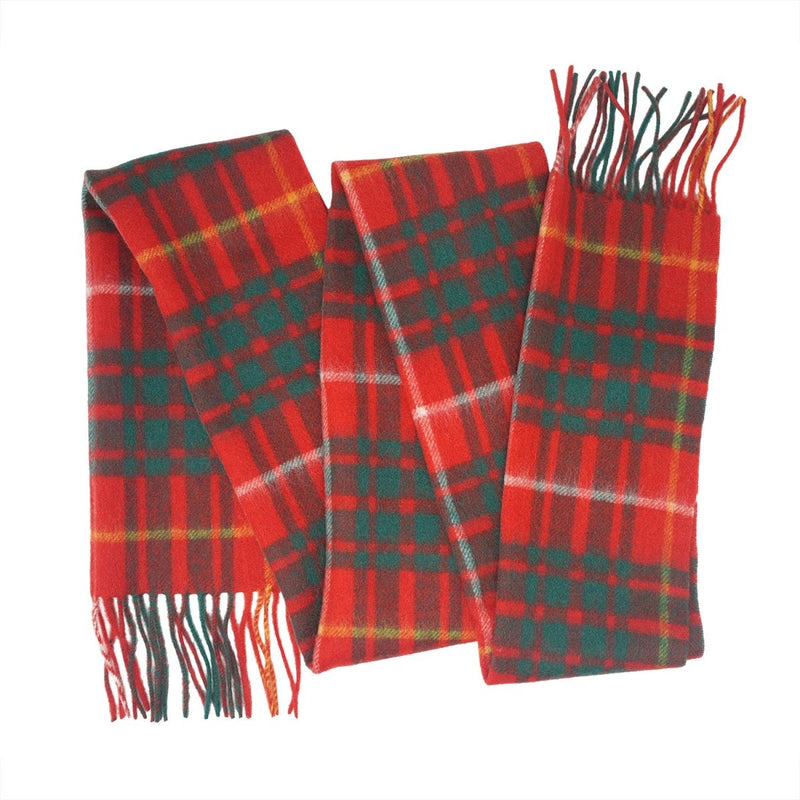 Tartan of Scotland 100% Pure New Wool Clan Scarf - Bruce - Heritage Of Scotland -