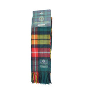Tartan of Scotland 100% Pure New Wool Clan Scarf - Buchanan - Heritage Of Scotland -