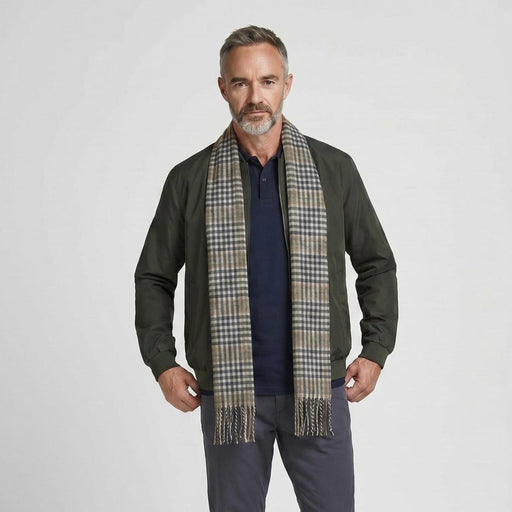 Tartan of Scotland 100% Pure New Wool Clan Scarf - Burns - Heritage Of Scotland -