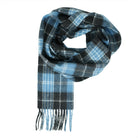 Tartan of Scotland 100% Pure New Wool Clan Scarf - Clark Acient - Heritage Of Scotland -