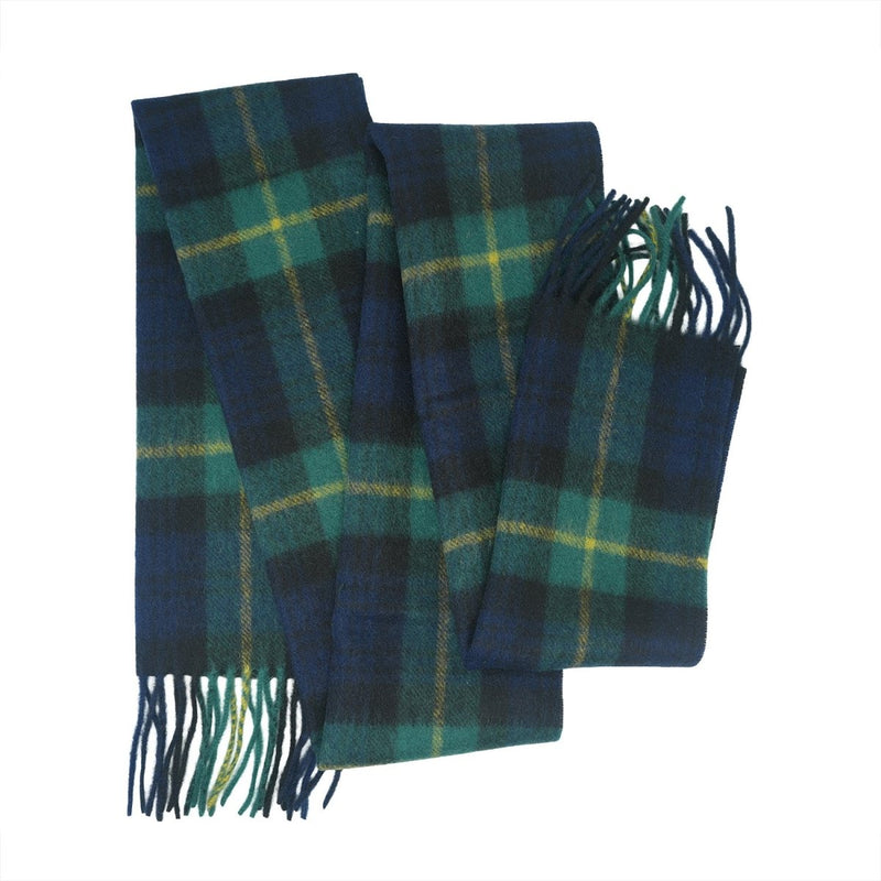 Tartan of Scotland 100% Pure New Wool Clan Scarf - Gordon Clan - Heritage Of Scotland -
