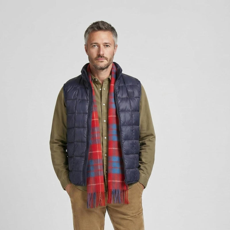 Tartan of Scotland 100% Pure New Wool Clan Scarf - Hamilton - Heritage Of Scotland -
