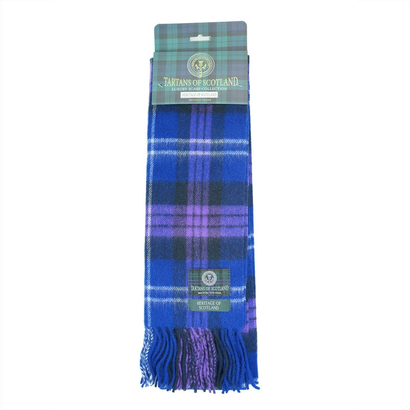 Tartan of Scotland 100% Pure New Wool Clan Scarf - Heritage of Scotland - Heritage Of Scotland -