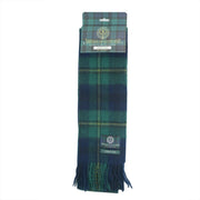 Tartan of Scotland 100% Pure New Wool Clan Scarf - Johnstone - Heritage Of Scotland -