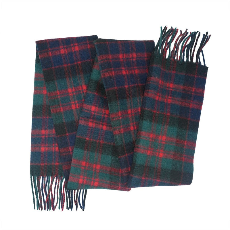 Tartan of Scotland 100% Pure New Wool Clan Scarf - MacDonald Clan - Heritage Of Scotland -