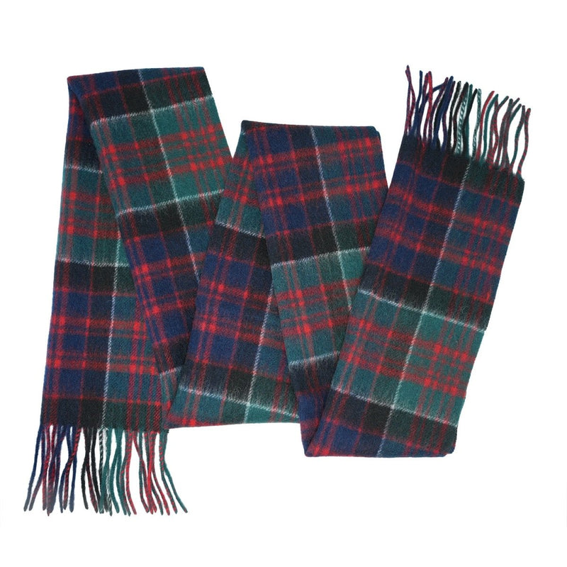 Tartan of Scotland 100% Pure New Wool Clan Scarf - MacDonald of Clanranald - Heritage Of Scotland -