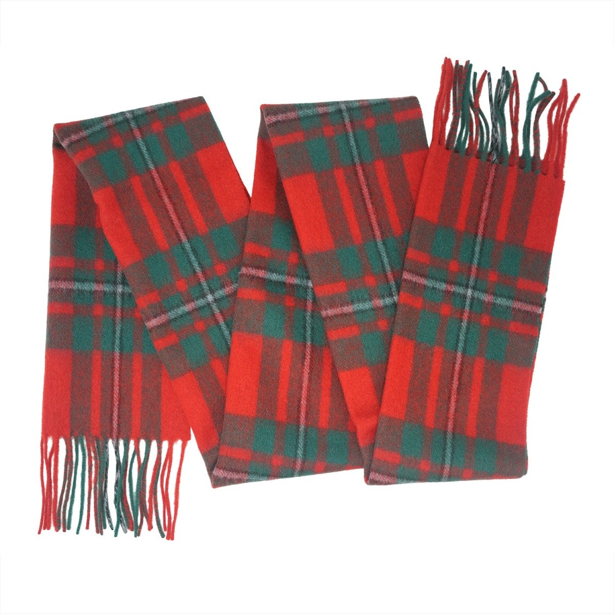 Tartan of Scotland 100% Pure New Wool Clan Scarf - MacGregor - Heritage Of Scotland -