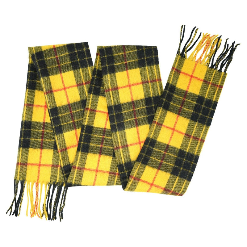Tartan of Scotland 100% Pure New Wool Clan Scarf - MacLeod - Heritage Of Scotland -