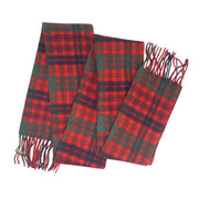 Tartan of Scotland 100% Pure New Wool Clan Scarf - Ross Red - Heritage Of Scotland -
