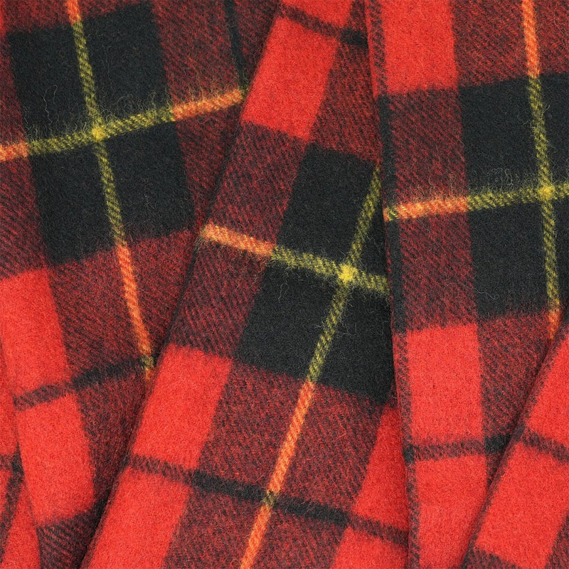 Tartan of Scotland 100% Pure New Wool Clan Scarf - Wallace - Heritage Of Scotland -