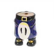 Tartan Scottish Kilt Ceramic Novelty Gift Mug - BLUE - Heritage Of Scotland -
