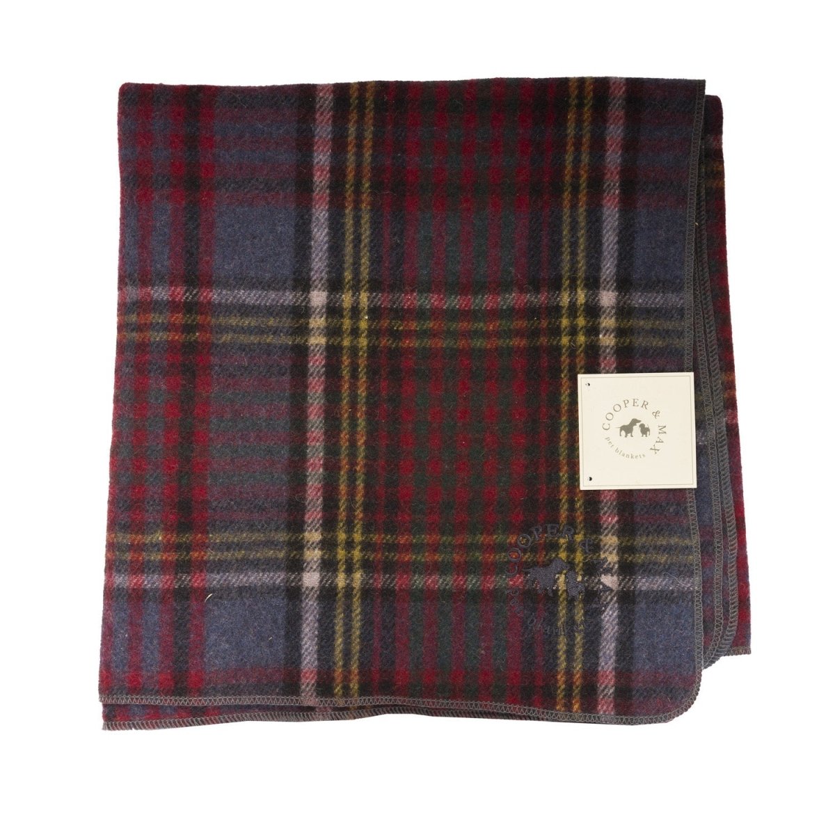 Tartan Tails – Recycled Wool Pet Blanket for Dogs & Cats - ANDERSON - Heritage Of Scotland -
