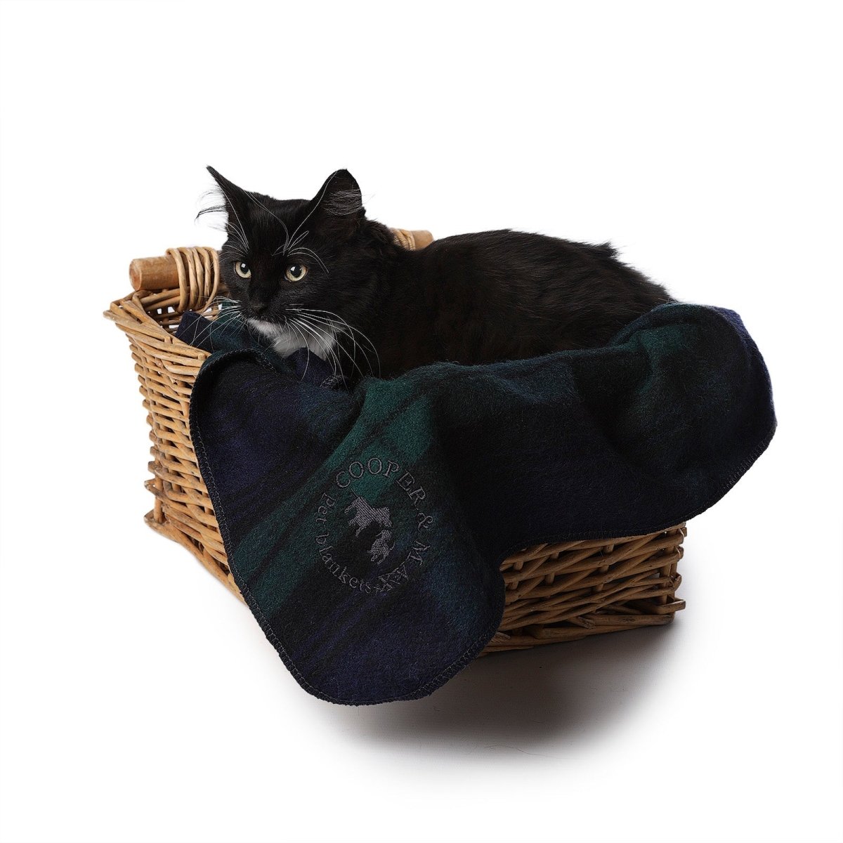 Tartan Tails – Recycled Wool Pet Blanket for Dogs & Cats - BLACK WATCH - Heritage Of Scotland -