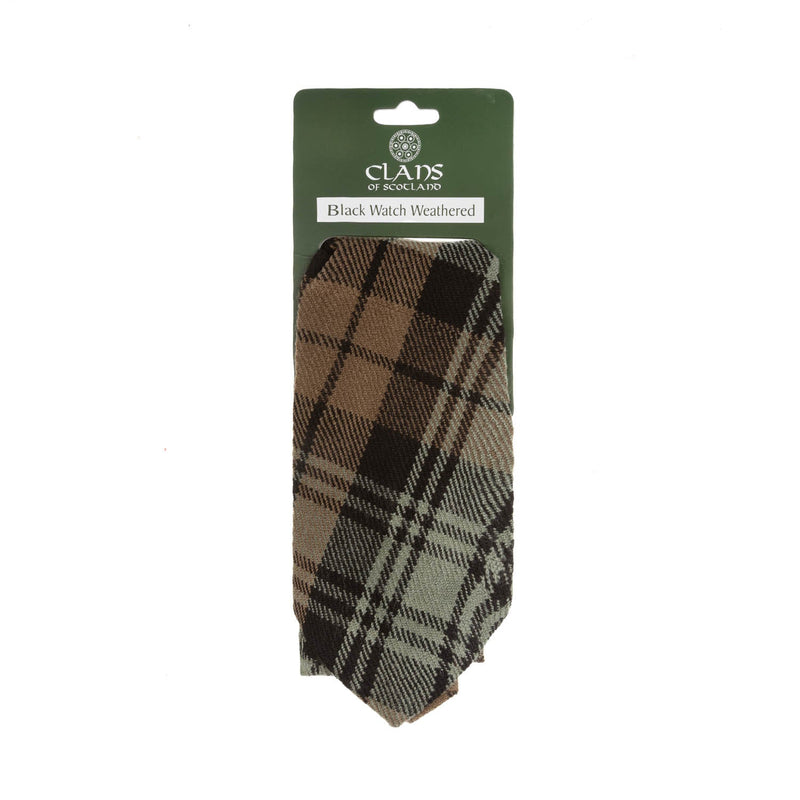 Tartan Tie Black Watch Weathered - Heritage Of Scotland - BLACK WATCH WEATHERED