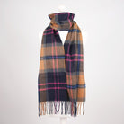 Tartan Weaving Mill 100% Pure Cashmere Scarf - Made in Scotland - Alba Vicuna - Heritage Of Scotland -