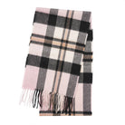 Tartan Weaving Mill 100% Pure Cashmere Scarf - Made in Scotland - Amplified Pink Thomson - Heritage Of Scotland -
