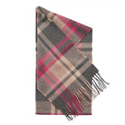 Tartan Weaving Mill 100% Pure Cashmere Scarf - Made in Scotland - Amplified Ruby - Heritage Of Scotland -