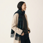 Tartan Weaving Mill 100% Pure Cashmere Scarf - Made in Scotland - Black Watch - Heritage Of Scotland -